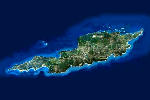 Anguilla Satellite Map