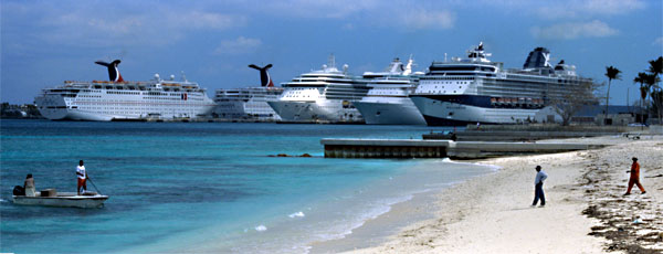 Cruise Ships in Nassau, Bahamas