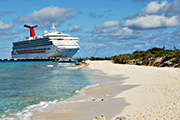 Cruise liner arrived to Grand Turk island