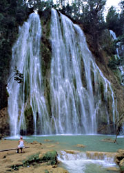 Limon Waterfall on the Samana Peninsula