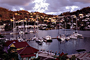 Grenada Yacht Club located in the Lagoon of St. George's