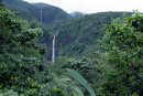 The triple Waterfalls Chutes du Carbet, Basse Terre