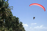 Paragliding in the Caribbean