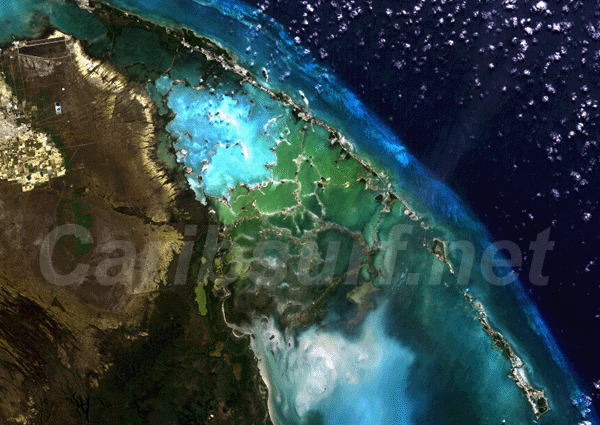 Everglades Satellite Map