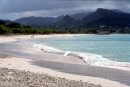 Beach at the small Town of Gros Islet