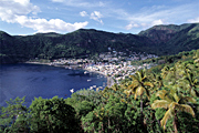Soufrière from a Lookout point