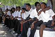 Students in Castries