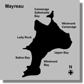 Map of Mayreau