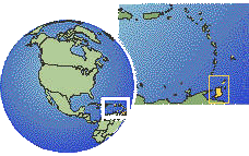 Location map of Trinidad and Tobago