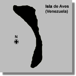 Map of Isla Aves