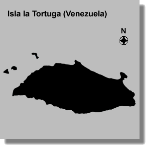 Map of Isla La Tortuga